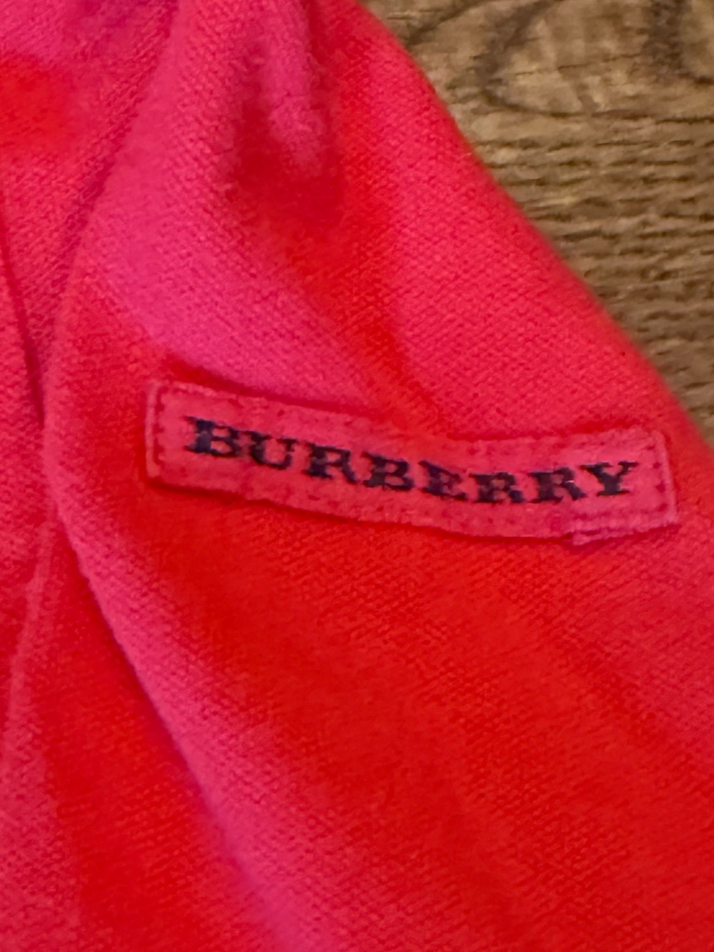 Burberry Golf. Long sleeve Red Polo. Size XL. - Picture 6 of 9